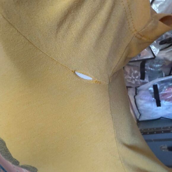 Urban-outfitters Women's Yellow and Red T-shirt - Picture 5 of 8